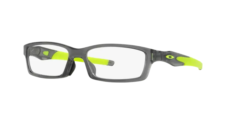 Oakley Uomo OX8118 CROSSLINK (A) 811802 Montature da vista O_Matter Grigio Trasparente Squadrata Normale
