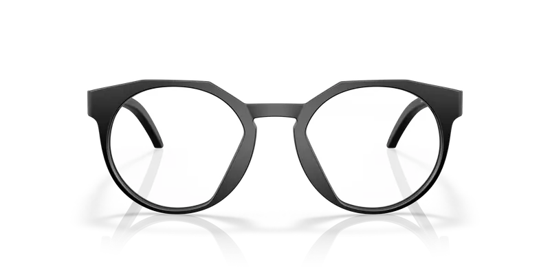 Oakley Uomo OX8139 HSTN RX 813901 Montature da vista O_Matter Nero Trasparente Rotonda Normale miniatura 2