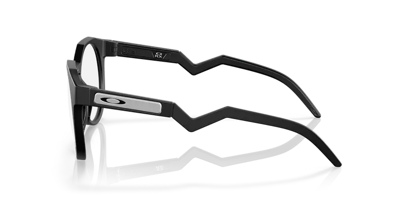 Oakley Uomo OX8139 HSTN RX 813901 Montature da vista O_Matter Nero Trasparente Rotonda Normale miniatura 3