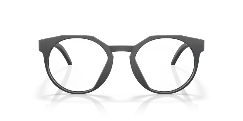 Oakley Uomo OX8139 HSTN RX 813903 Montature da vista O_Matter Grigio Trasparente Rotonda Normale miniatura 2