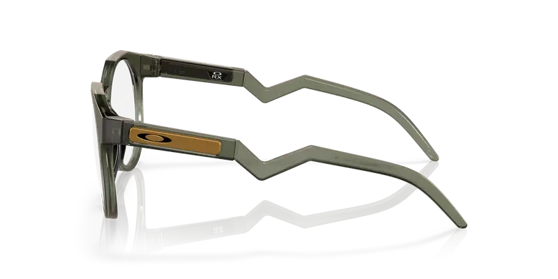Oakley Uomo OX8139 HSTN RX 813904 Montature da vista O_Matter Verde Trasparente Rotonda Normale miniatura 3