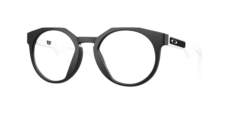 Oakley Uomo OX8139 HSTN RX 813906 Montature da vista O_Matter Nero Trasparente Rotonda Normale