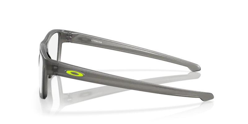 Oakley Uomo OX8140 LITEBEAM 814002 Montature da vista O_Matter Grigio Trasparente Squadrata Normale miniatura 3