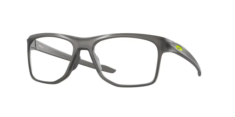 Oakley Uomo OX8144 KNOLLS 814402 Montature da vista O_Matter Grigio Trasparente Squadrata Normale