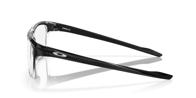 Oakley Uomo OX8144 KNOLLS 814404 Montature da vista O_Matter Nero Trasparente Squadrata Normale miniatura 3