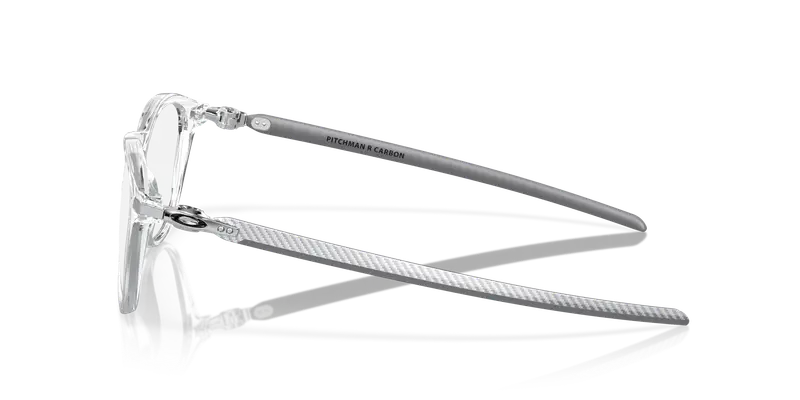 Oakley Uomo OX8149 PITCHMAN R CARBON 814903 Montature da vista O_Matter Trasparente Trasparente Rotonda Normale miniatura 3