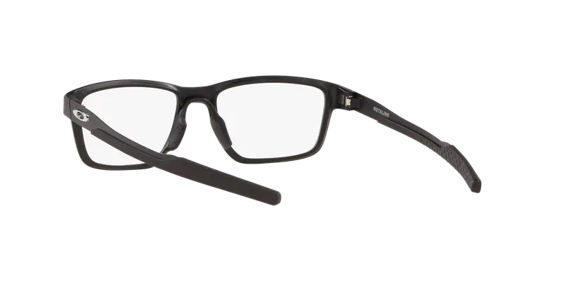 Oakley Uomo OX8153 Metalink 815301 Montature da vista O_Matter Nero Trasparente Squadrata Normale miniatura 3