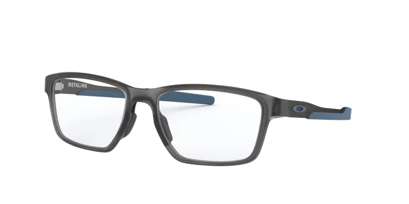 Oakley Uomo OX8153 METALINK 815307 Montature da vista O_Matter Grigio Trasparente Squadrata Normale