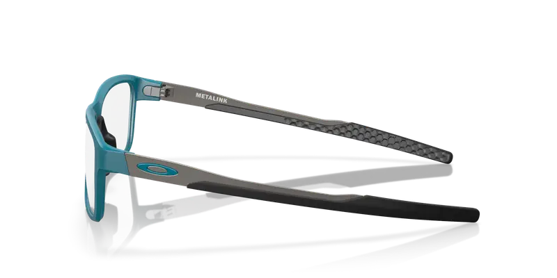 Oakley Uomo OX8153 METALINK 815312 Montature da vista O_Matter Blu Trasparente Squadrata Normale miniatura 3