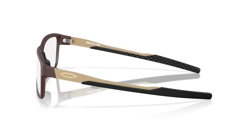 Oakley Uomo OX8153 METALINK 815314 Montature da vista O_Matter Rosso Trasparente Squadrata Normale miniatura 3