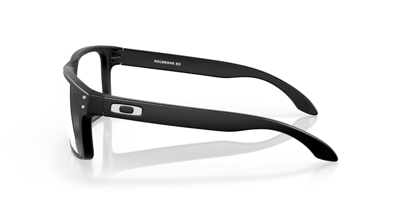 Oakley Uomo OX8156 HOLBROOK RX 815601 Montature da vista O_Matter Nero Trasparente Squadrata Normale miniatura 3