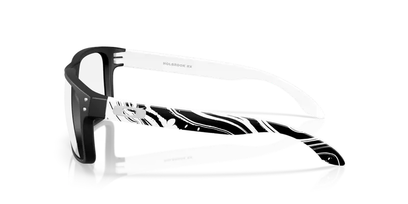 Oakley Uomo OX8156 HOLBROOK RX 815615 Montature da vista O_Matter Nero Trasparente Squadrata Normale miniatura 3