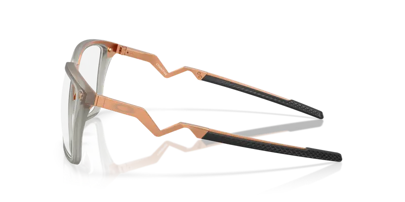 Oakley Uomo OX8162 COGNITIVE 816206 Montature da vista Titanio Grigio Trasparente Squadrata Normale miniatura 3