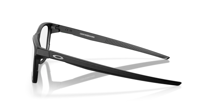 Oakley Uomo OX8163 CENTERBOARD 816301 Montature da vista O_Matter Nero Trasparente Rotonda Normale miniatura 3