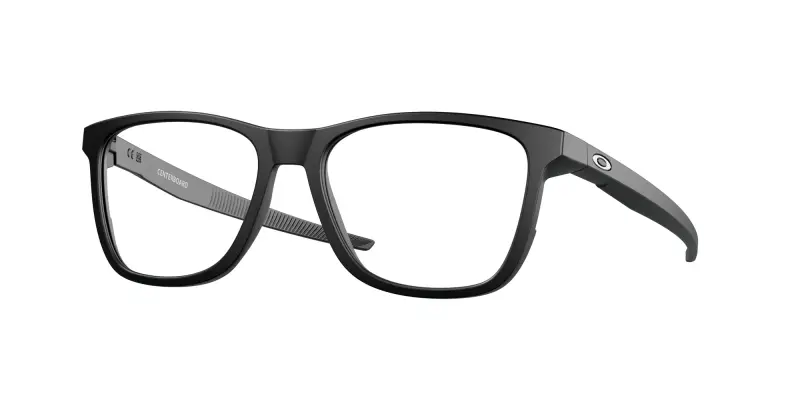 Uomo OX8163 CENTERBOARD 816301 Montature da vista O_Matter Nero Trasparente Rotonda Normale