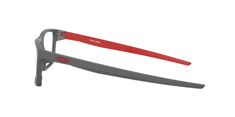 Oakley Uomo OX8164 PORT BOW 816404 Montature da vista O_Matter Grigio Trasparente Squadrata Normale miniatura 2