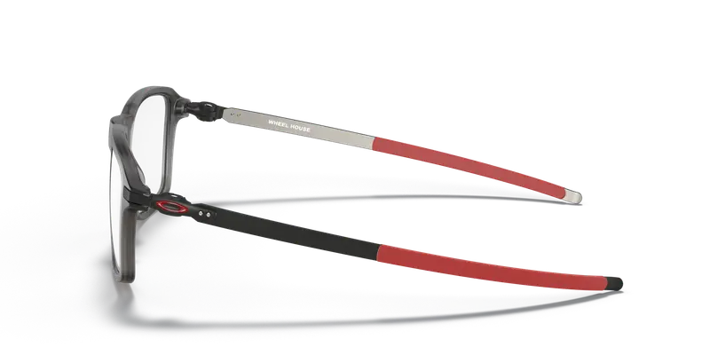 Oakley Uomo OX8166 WHEEL HOUSE 816603 Montature da vista Plastica Grigio Squadrata miniatura 3