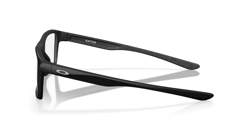 Oakley Uomo OX8178 RAFTER 817801 Montature da vista O_Matter Nero Trasparente Squadrata Normale miniatura 3