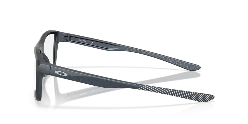 Oakley Uomo OX8178 RAFTER 817807 Montature da vista O_Matter Nero Trasparente Squadrata Normale miniatura 3