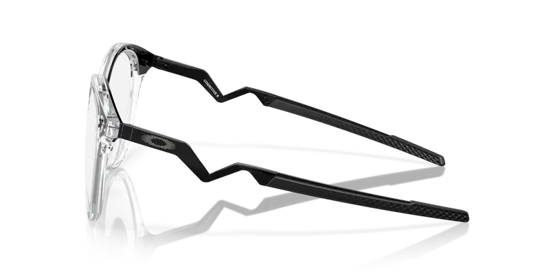 Oakley Uomo OX8181 COGNITIVE R 818103 Montature da vista Titanio Trasparente Trasparente Rotonda Normale miniatura 3