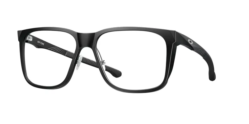 Uomo OX8182 HIP TONE 818201 Montature da vista O_Matter Nero Trasparente Squadrata Normale