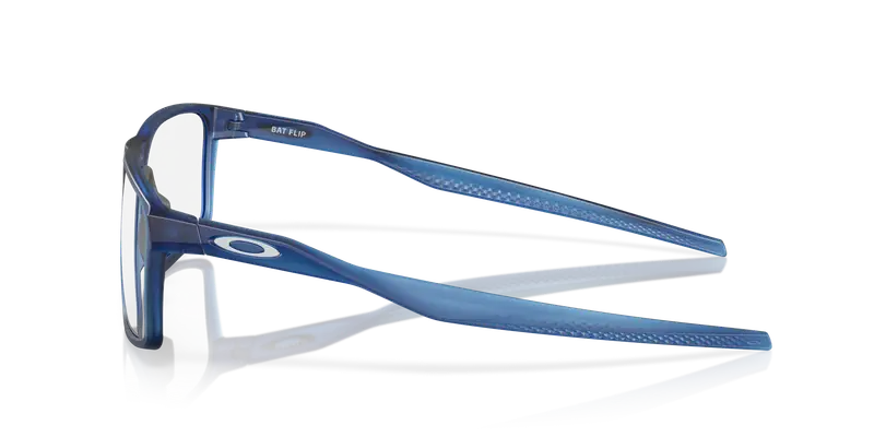 Oakley Uomo OX8183 BAT FLIP 818303 Montature da vista O_Matter Blu Trasparente Squadrata Normale miniatura 3