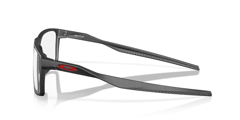 Oakley Uomo OX8183 BAT FLIP 818304 Montature da vista O_Matter Grigio Trasparente Squadrata Normale miniatura 3