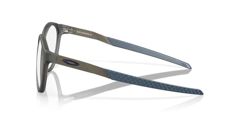 Oakley Uomo OX8184 EXCHANGE R 818402 Montature da vista O_Matter Grigio Trasparente Rotonda Normale miniatura 3
