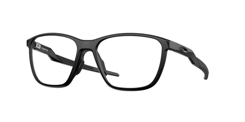 Oakley Uomo OX8186 FUTURITY RS 818601 Montature da vista O_Matter Nero Trasparente Squadrata Normale