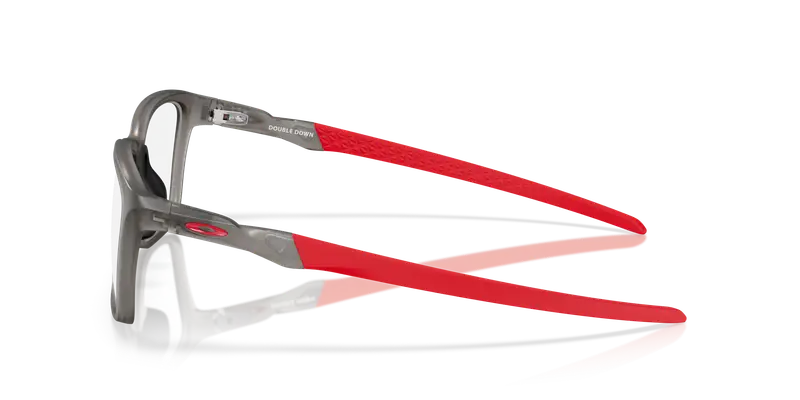 Oakley Uomo OX8188D DOUBLE DOWN 818802 Montature da vista O_Matter Grigio Trasparente Squadrata Normale miniatura 3