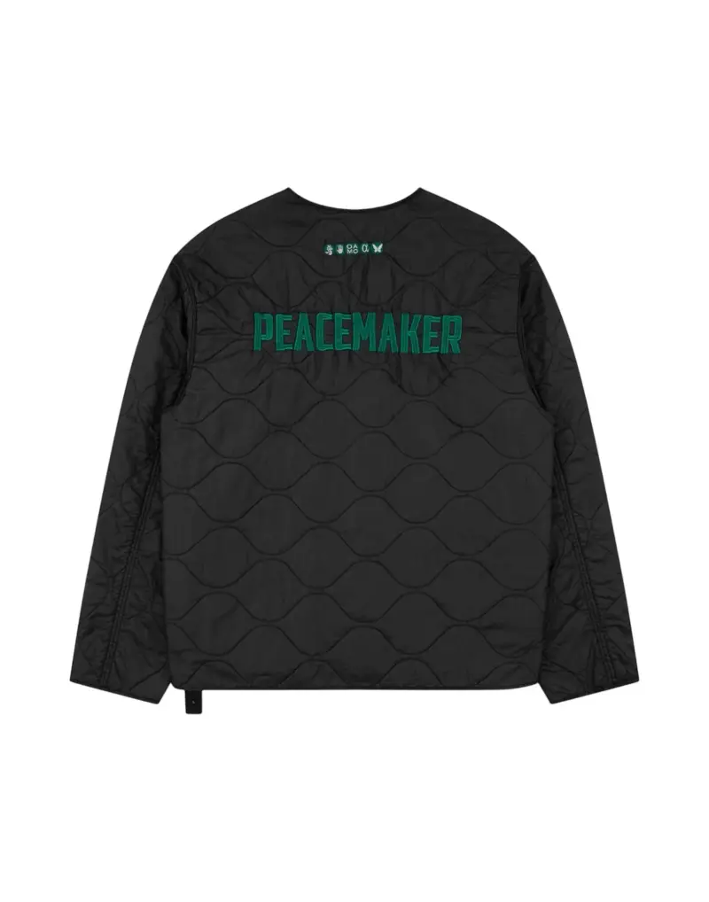 Peacemaker by Oamc Combat liner jacket giacca trapuntata con ricamo - black S