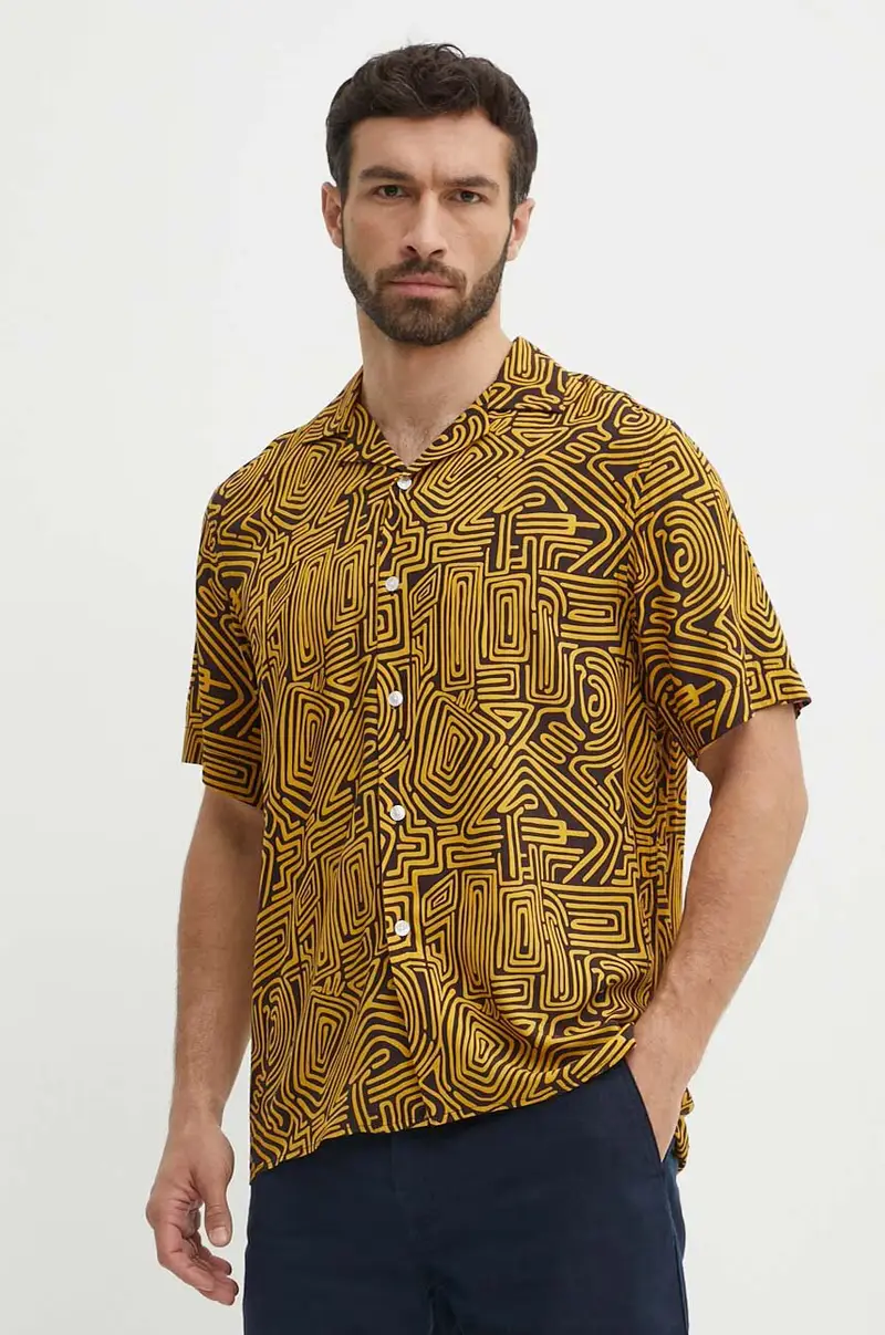 camicia uomo colore marrone