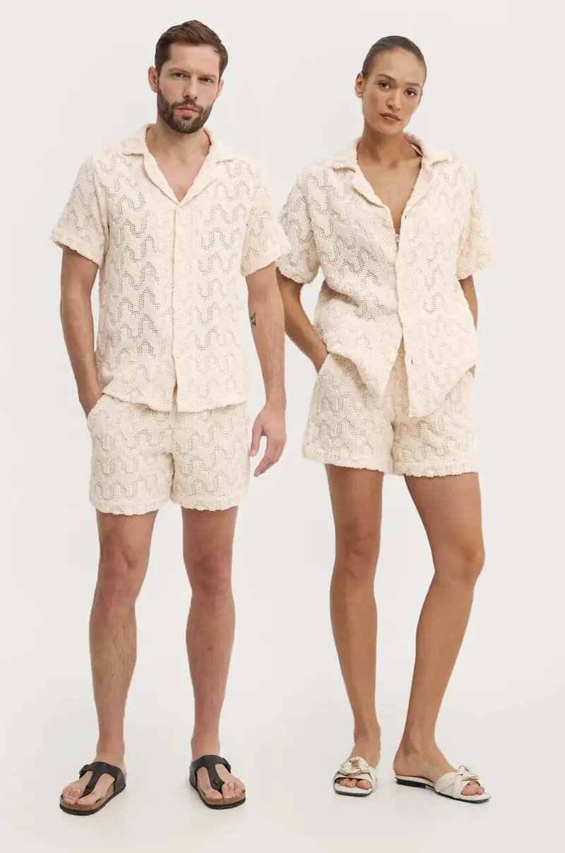 pantaloncini uomo colore beige