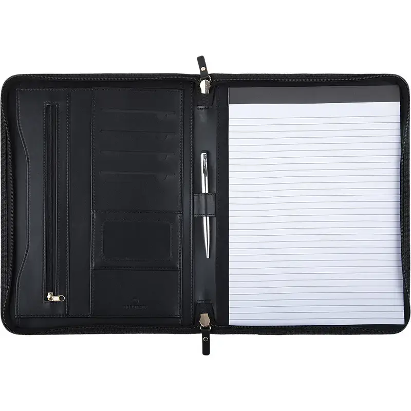 Portadocumenti A4 con zip Oberthur Lisbonne