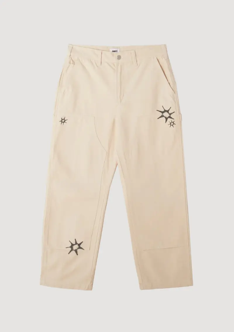 Big Timer Printed Carpenter Pant OFF WHITE