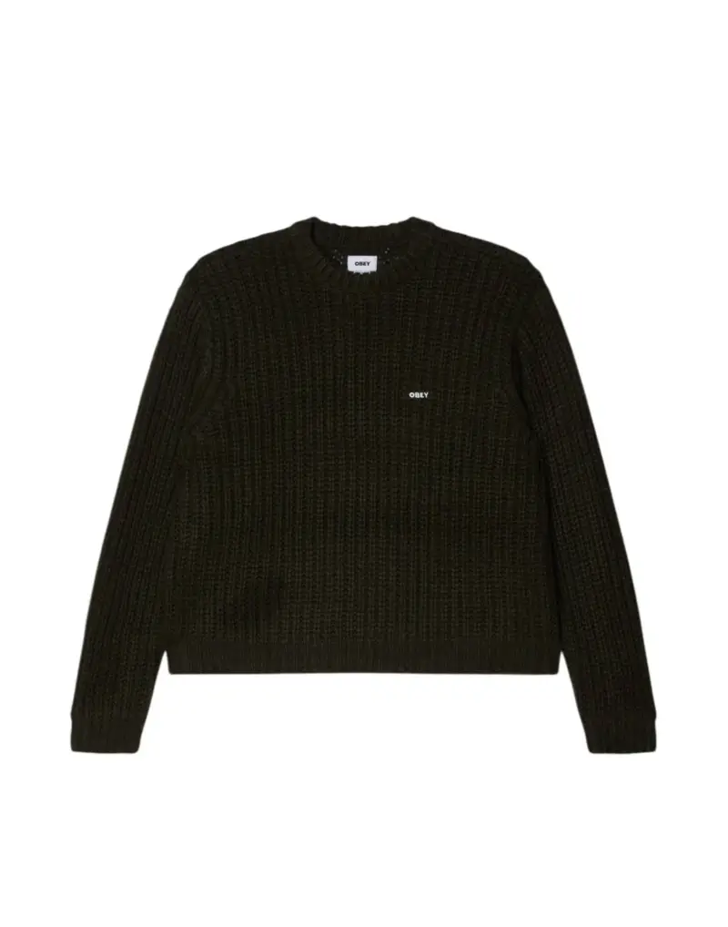 Bold chunky knit sweater maglioncino in lana boxy fit - Rosin L