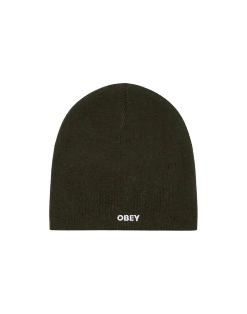 bold king beanie cappellino invernale senza risvolto - combu green One Size