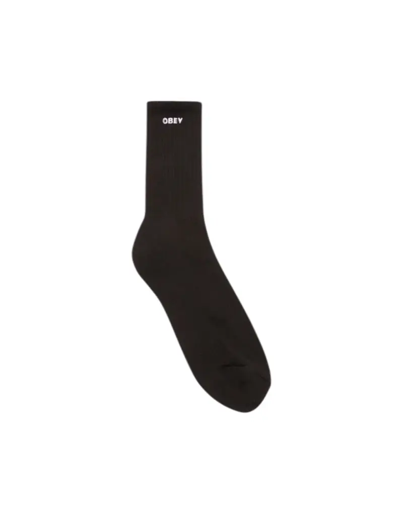 Bold socks calzini in spugna con ricamo - black One Size
