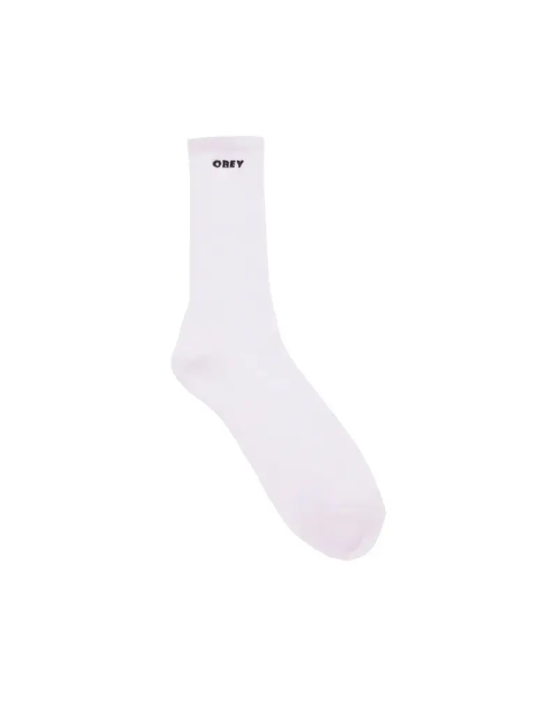 Bold socks calzini in spugna con ricamo - white One Size