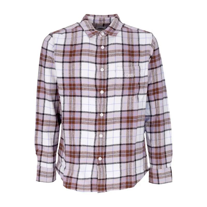Camicia Manica Lunga Uomo Vince Woven s Unbleached Multi
