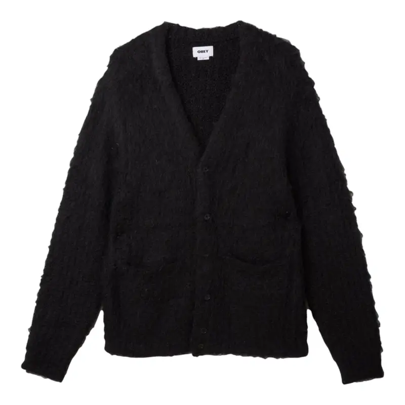 Obey Cardigan Nero 4134325