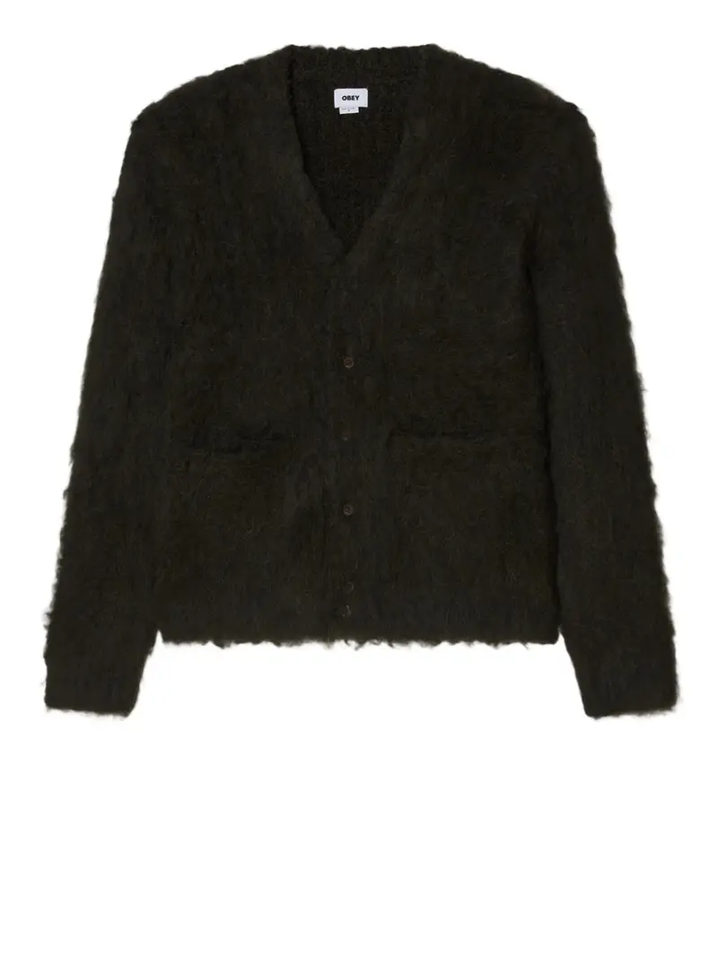 Obey Cardigan Uomo Verde 3220390