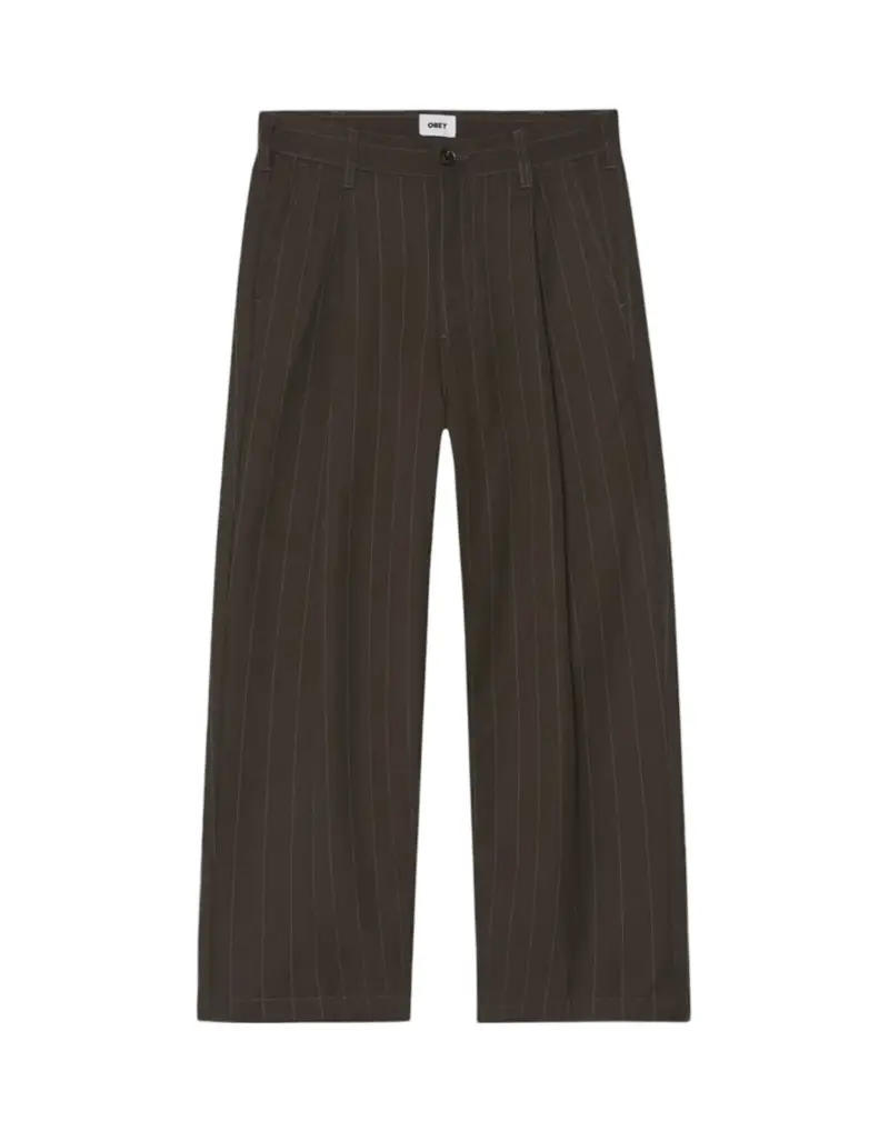 Dean stripe pleated pants pantaloni sartoriali rigati gamba dritta - wren multi 30 (44)