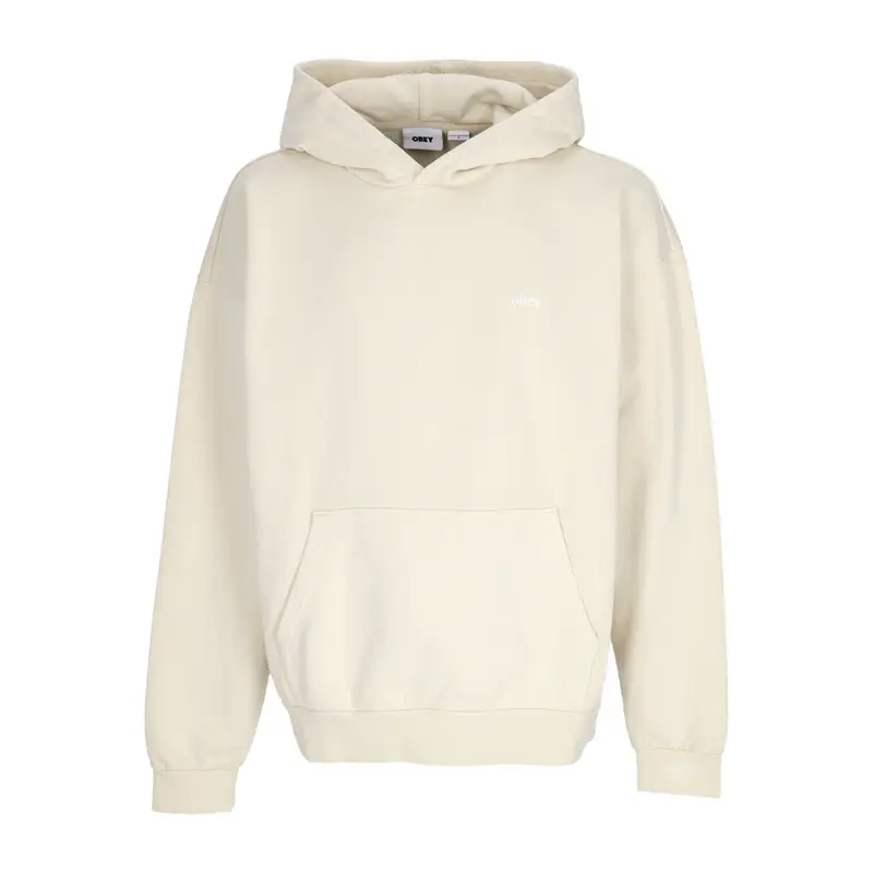 Felpa Leggera Cappuccio Uomo Lowercase Pigment Hoodie Fleece Pigment Clay