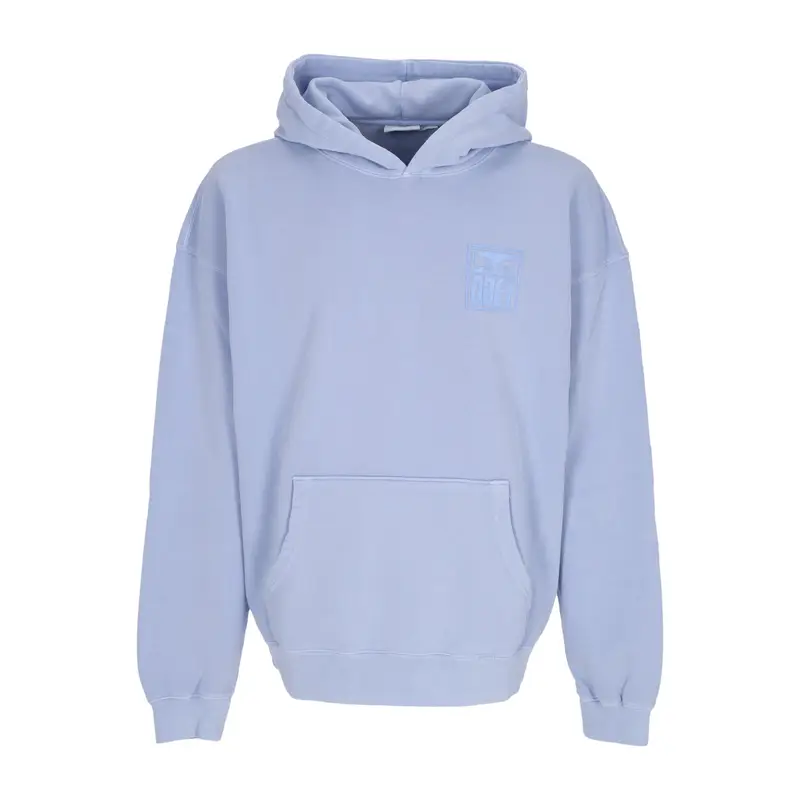 Felpa Leggera Cappuccio Uomo Pigment Eyes Icon Extra Heavy Hoodie Pigment Hydrangea