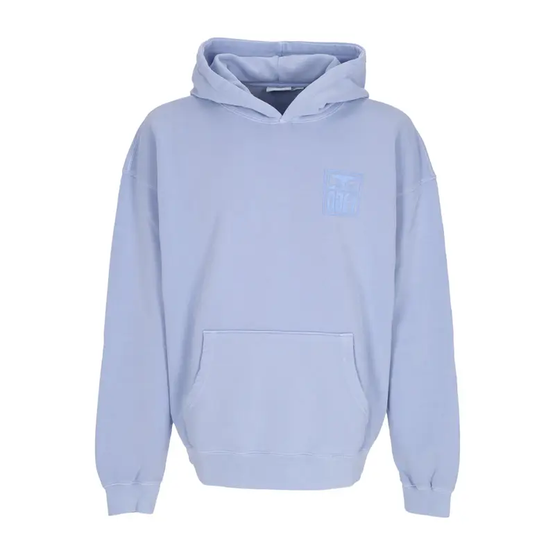 Felpa Leggera Cappuccio Uomo Pigment Eyes Icon Extra Heavy Hoodie Pigment Hydrangea