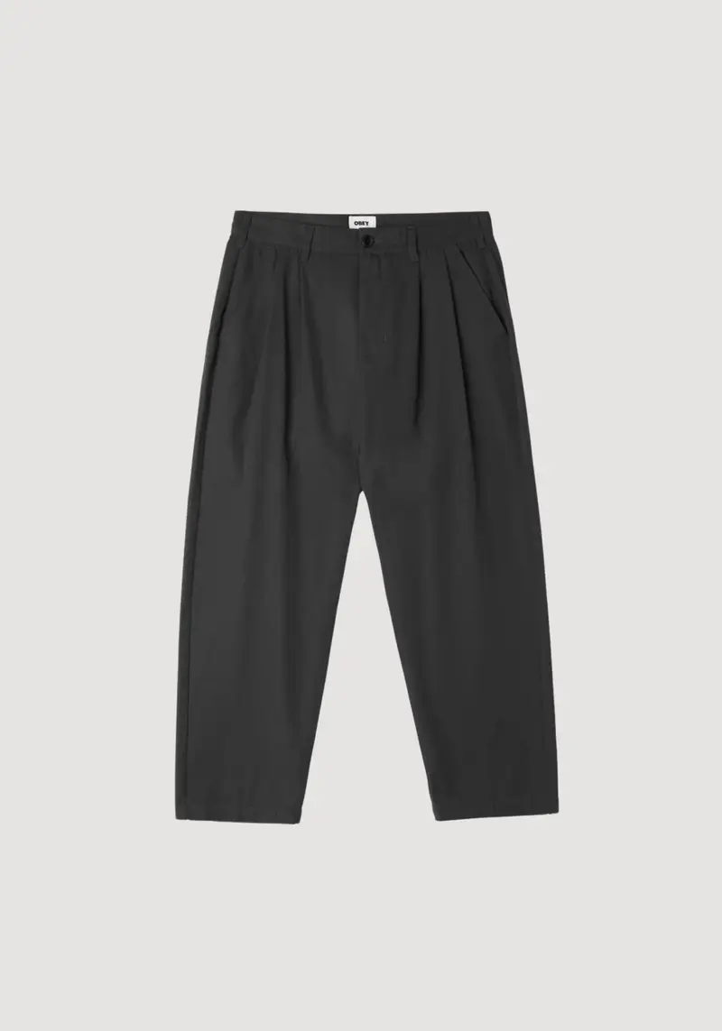 FUBAR PLEATED PANT BLACK