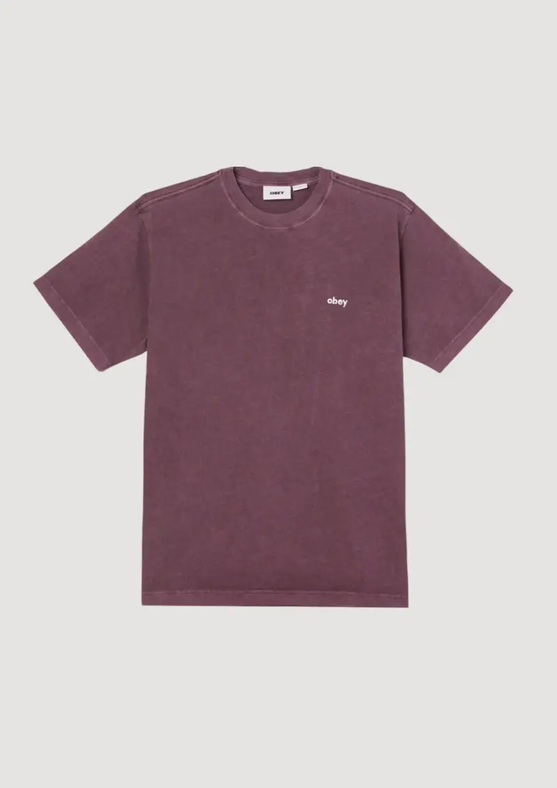LOWERCASE PIGMENT TEE SS PURPLE