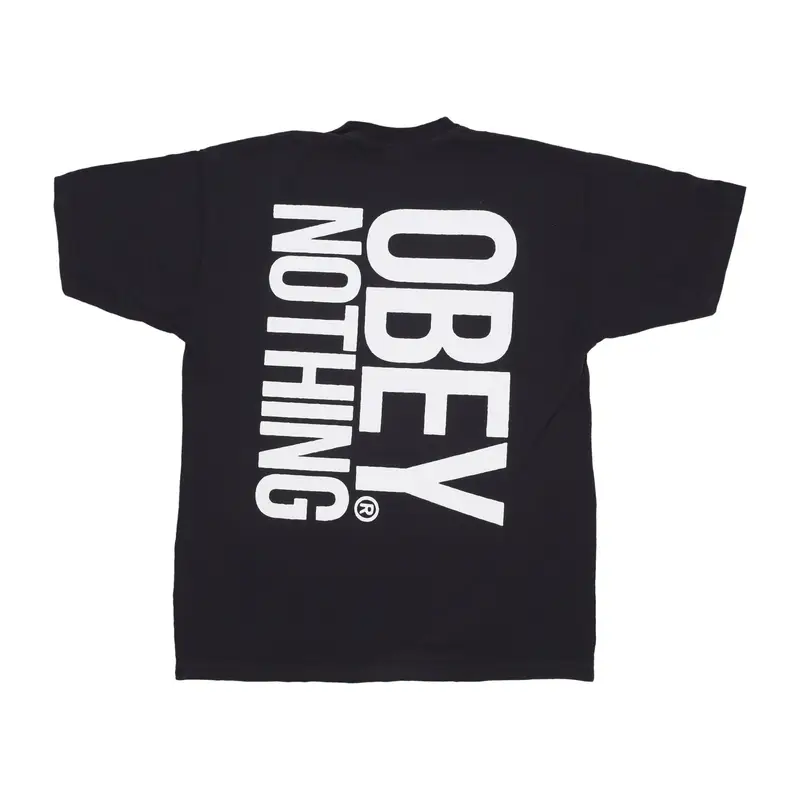Maglietta Uomo Nothing Heavyweight Classic Box Tee Vintage Black