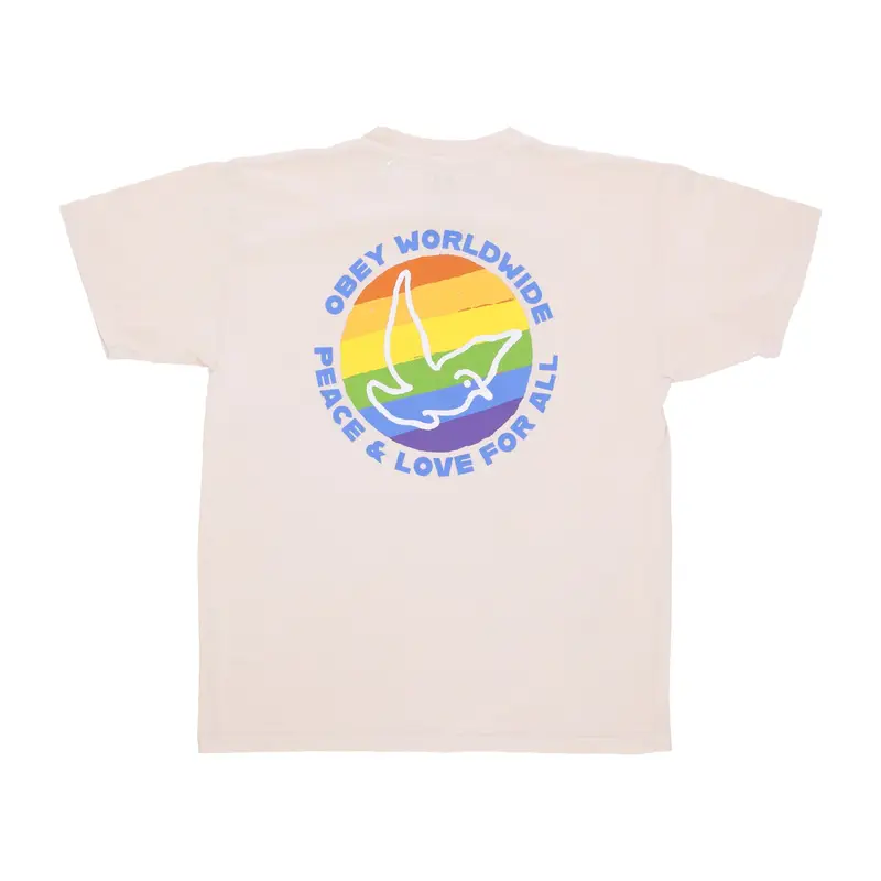 Maglietta Uomo Peace &love Pigment Classic Tee Pigment Sago